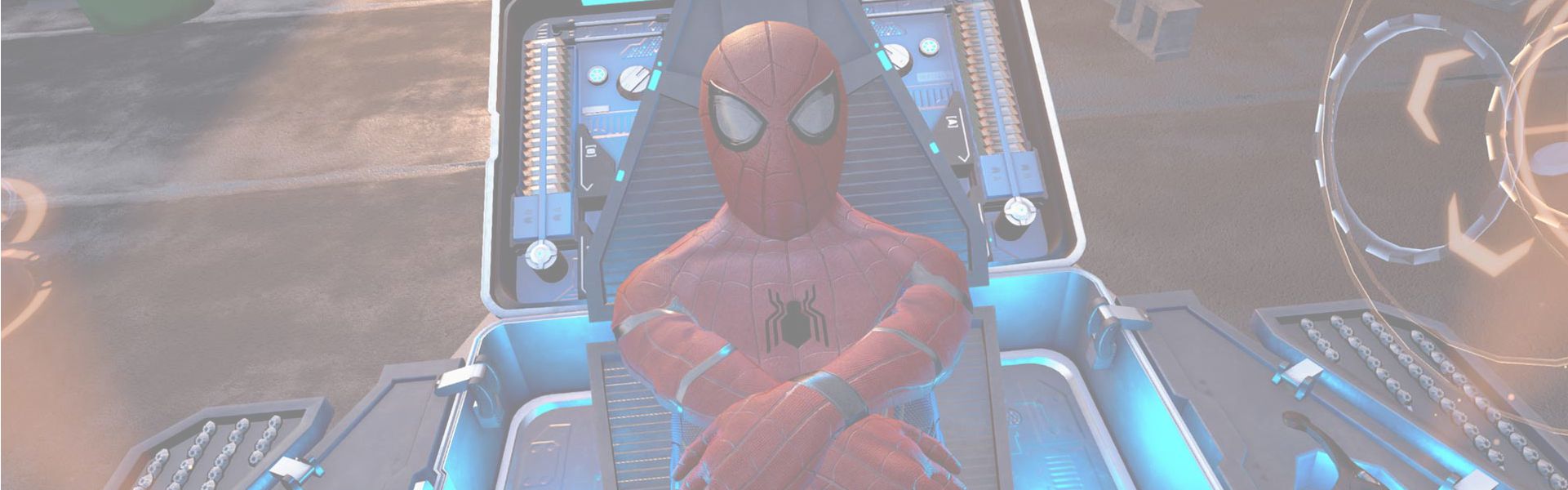 Videojuego de realidad virtual de Spiderman Homecoming